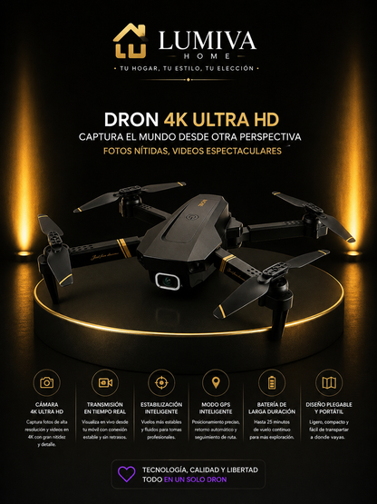 SKY MASTER™ - Drone 4K de alta capacidad.